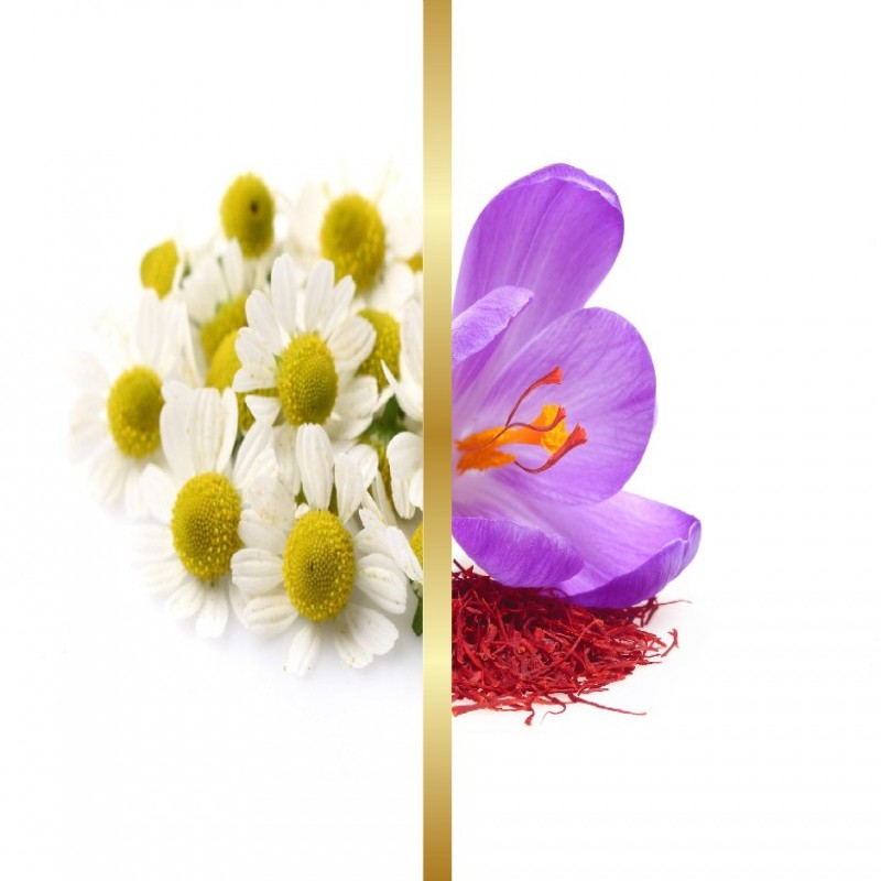 Μίγμα Βοτάνων με Χαμομήλι & Σαφράν / Saffron σε εμβαπτιζόμενα φακελάκια