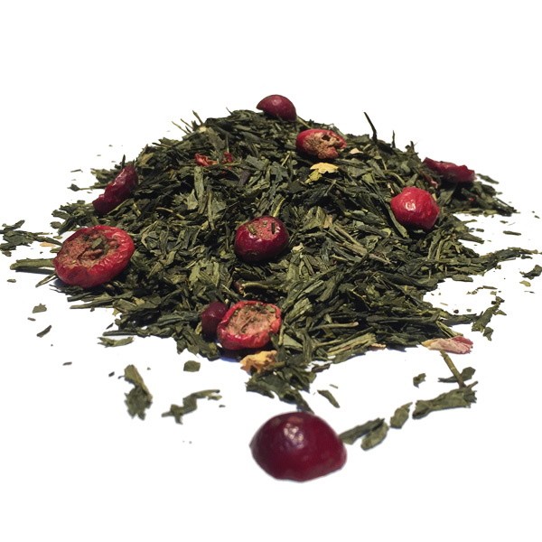 Πράσινο Τσάι Sencha με Αγριοκέρασο