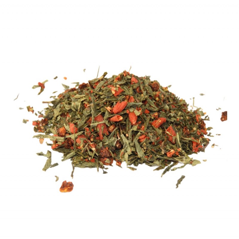 Green Tea Sencha With Goji Berry & Ippophaes 