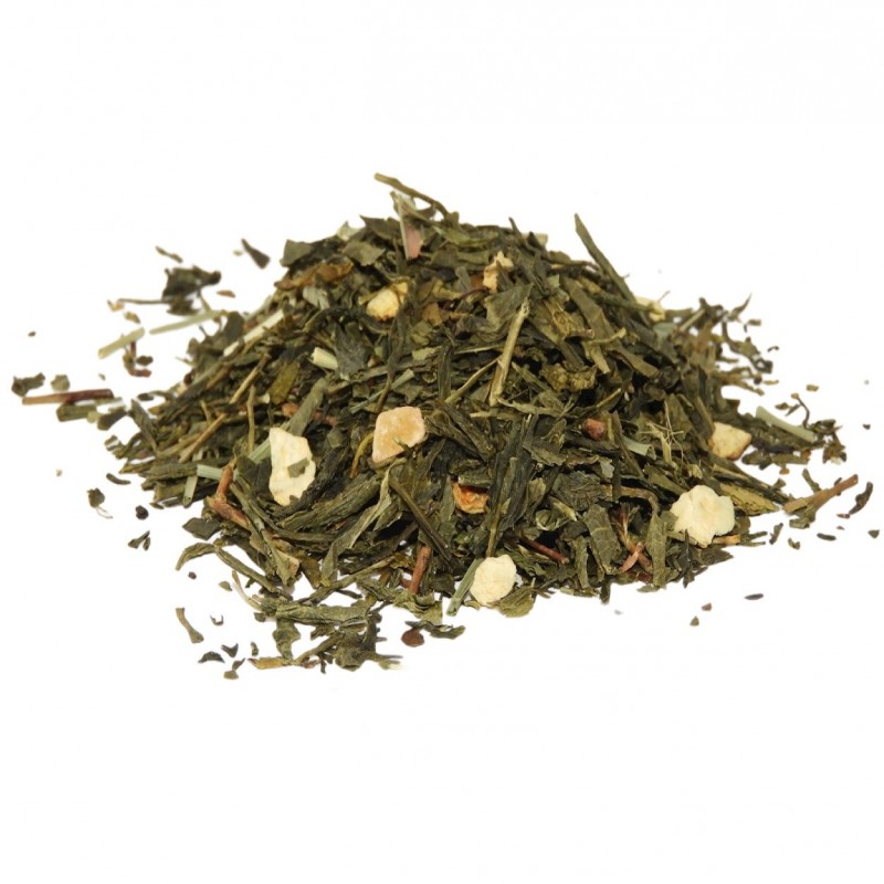 Πράσινο Τσάι Sencha με Λεμόνι