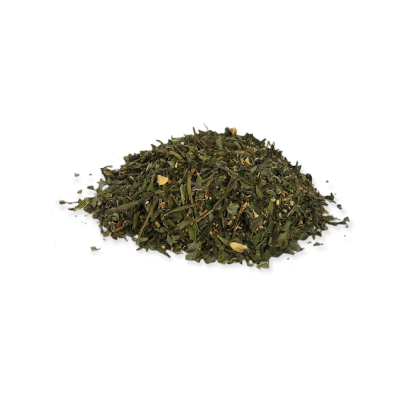 Πράσινο Τσάι Sencha με Τζίντζερ & Μέντα