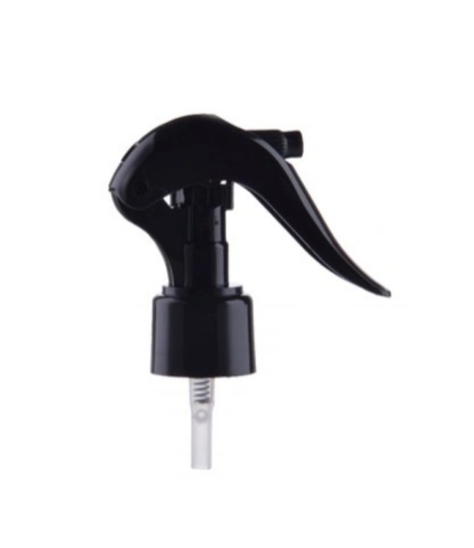Spray Pump Black Smooth Din 24 With Transparent Cap